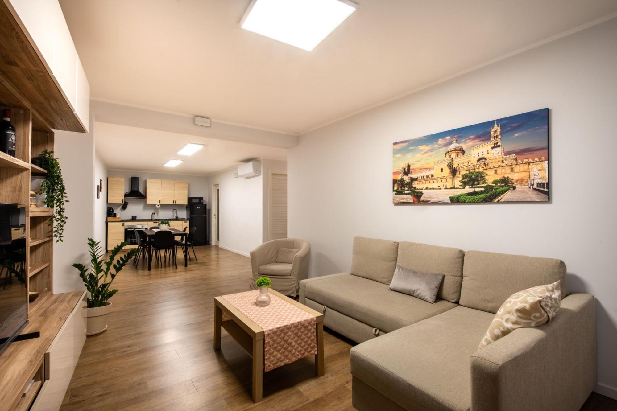 Villareale Flat - Palermo City Center Free Parking Buitenkant foto